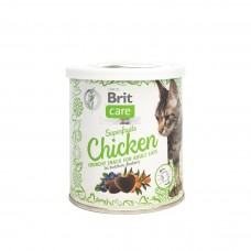 Brit Care Superfruits Chicken with Sea Buckthorn & Blueberry 100g, 101111269, cat Treats, Brit Care, cat Food, catsmart, Food, Treats